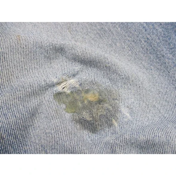 VINTAGE Levis Jeans 550 Relaxed Men 36x30 Blue Orange Tab Distressed Denim USA * - Picture 10 of 16